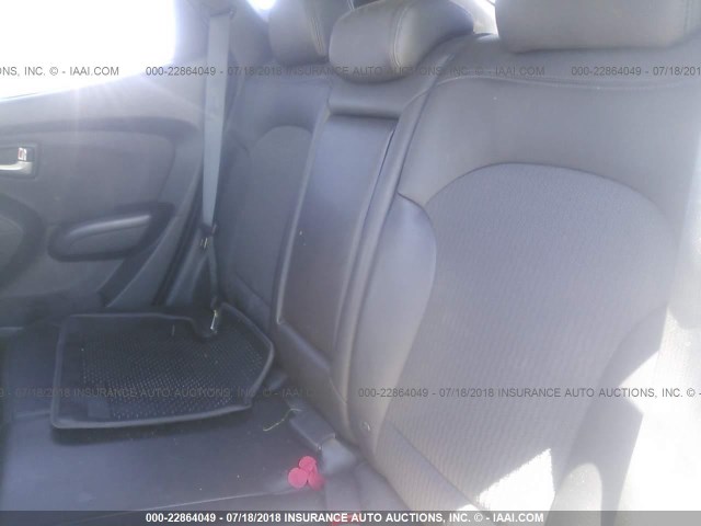 KM8JU3AC2AU111559 - 2010 HYUNDAI TUCSON GLS/LIMITED 银色 照片 8