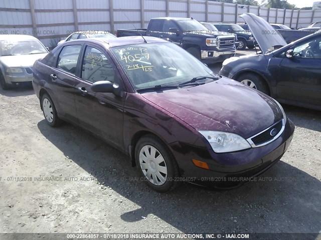 1FAFP34N67W304704 - 2007 FORD FOCUS ZX4/S/SE/SES 红色 照片 1