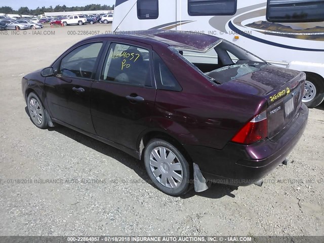 1FAFP34N67W304704 - 2007 FORD FOCUS ZX4/S/SE/SES 红色 照片 3