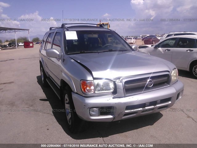 JN8DR09X74W804309 - 2004 NISSAN PATHFINDER LE/SE SILVER photo 6