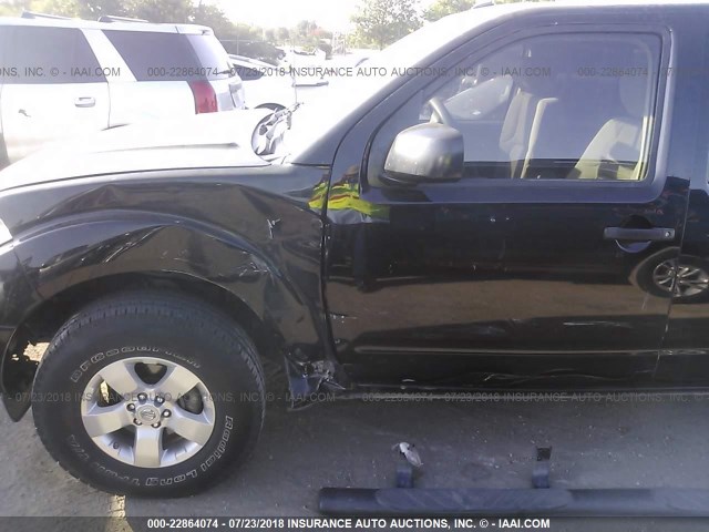 1N6AD0EV0DN753790 - 2013 NISSAN FRONTIER S/SV/SL/PRO-4X BLACK photo 6