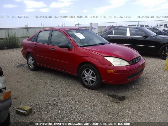 1FAFP34P61W171693 - 2001 FORD FOCUS SE/SE COMFORT RED photo 1