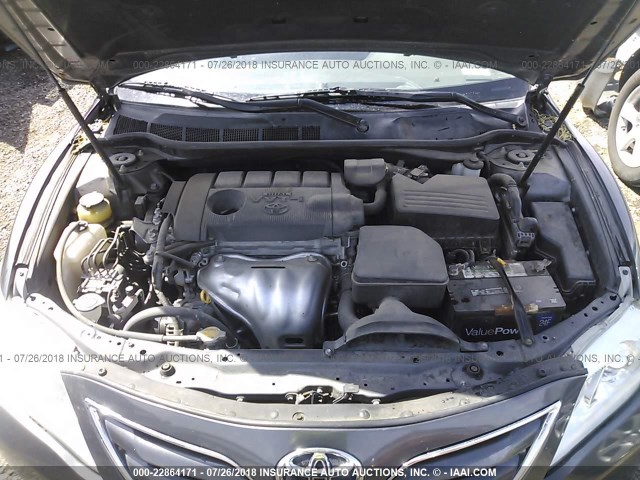 4T1BF3EK0BU164908 - 2011 TOYOTA CAMRY SE/LE/XLE 灰色 照片 10