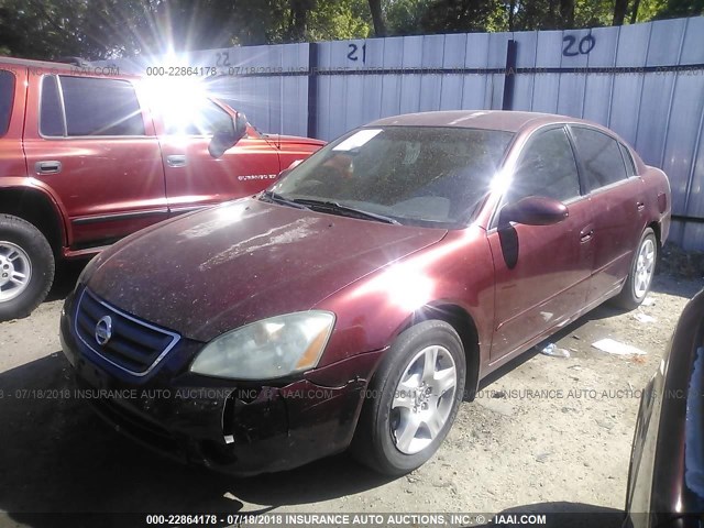 1N4AL11D72C246781 - 2002 NISSAN ALTIMA S/SL RED photo 2