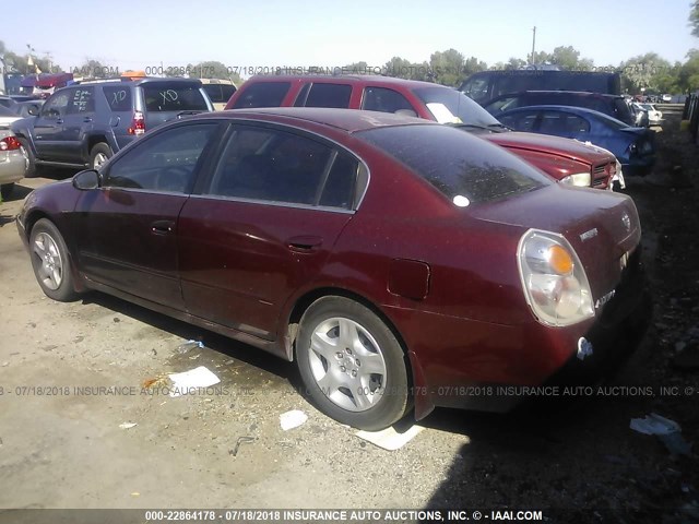 1N4AL11D72C246781 - 2002 NISSAN ALTIMA S/SL RED photo 3
