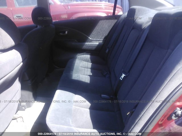 1N4AL11D72C246781 - 2002 NISSAN ALTIMA S/SL RED photo 8