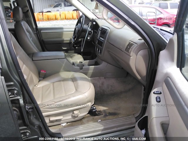 1FMZU63K53UA36836 - 2003 FORD EXPLORER XLT/XLT SPORT/NBX 绿色 照片 5