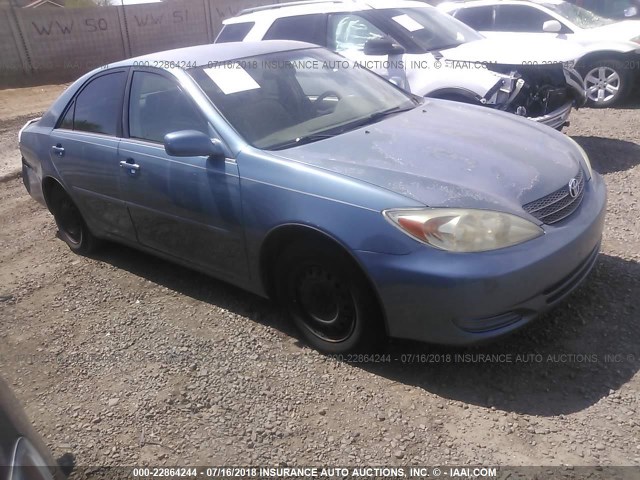 4T1BE32K93U237430 - 2003 TOYOTA CAMRY LE/XLE/SE ლურჯი ფოტო 1