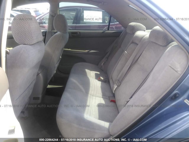 4T1BE32K93U237430 - 2003 TOYOTA CAMRY LE/XLE/SE ლურჯი ფოტო 8