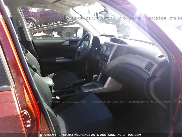 JF2SH6BC2AH917408 - 2010 SUBARU FORESTER XS Qırmızı foto 5