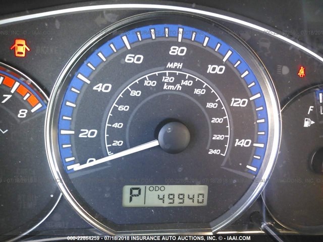 JF2SH6BC2AH917408 - 2010 SUBARU FORESTER XS Qırmızı foto 7