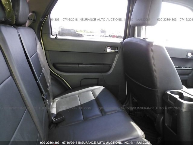 1FMCU9EG7CKB52423 - 2012 FORD ESCAPE LIMITED WHITE photo 8