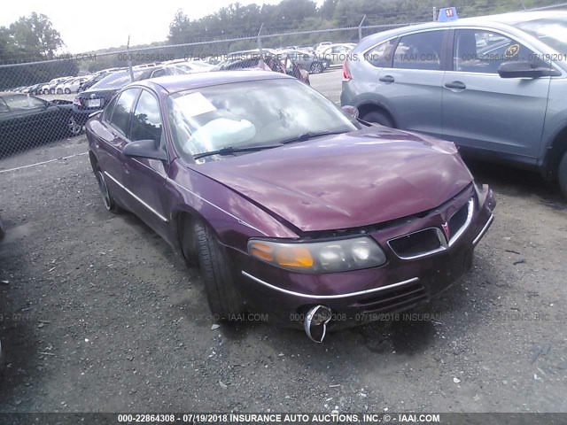 1G2HX54K414179634 - 2001 PONTIAC BONNEVILLE SE RED photo 1