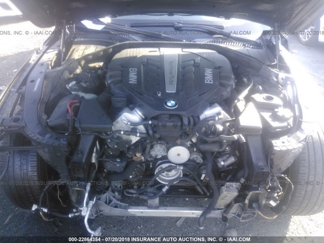 WBAKC6C54CC396783 - 2012 BMW 750 XI BLACK photo 10