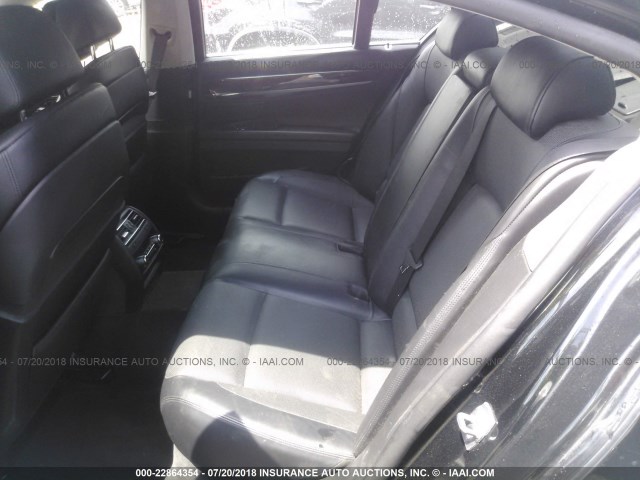 WBAKC6C54CC396783 - 2012 BMW 750 XI BLACK photo 8