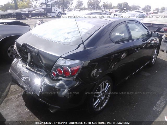 JTKDE167080271514 - 2008 TOYOTA SCION TC 黑色 照片 4