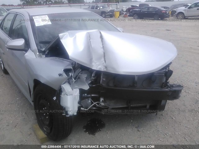 4T4BF1FK0ER418372 - 2014 TOYOTA CAMRY L/SE/LE/XLE SILVER photo 6