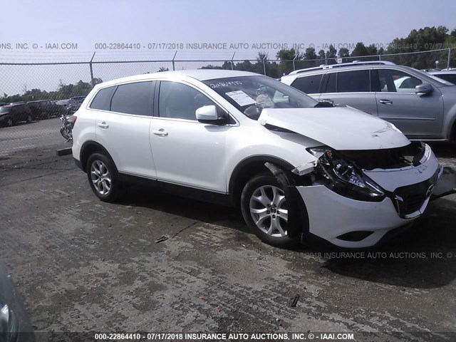 JM3TB3BA8D0422223 - 2013 MAZDA CX-9 SPORT WHITE photo 1