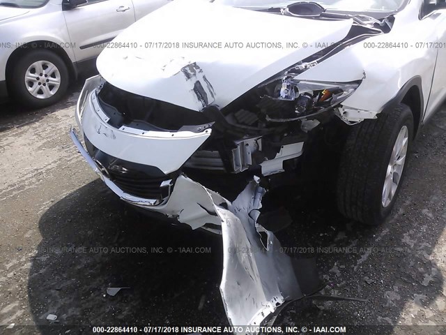 JM3TB3BA8D0422223 - 2013 MAZDA CX-9 SPORT WHITE photo 6