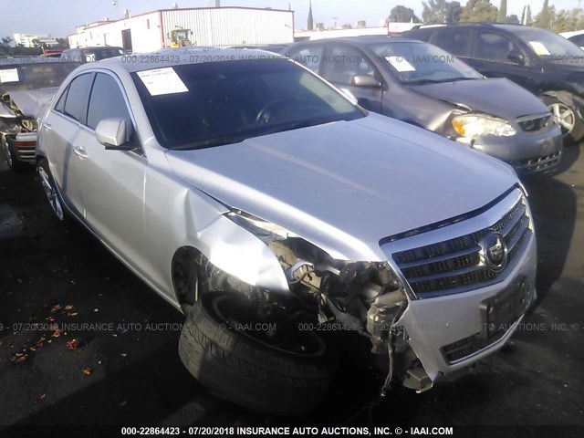 1G6AF5SX3E0104292 - 2014 CADILLAC ATS PREMIUM SILVER photo 1