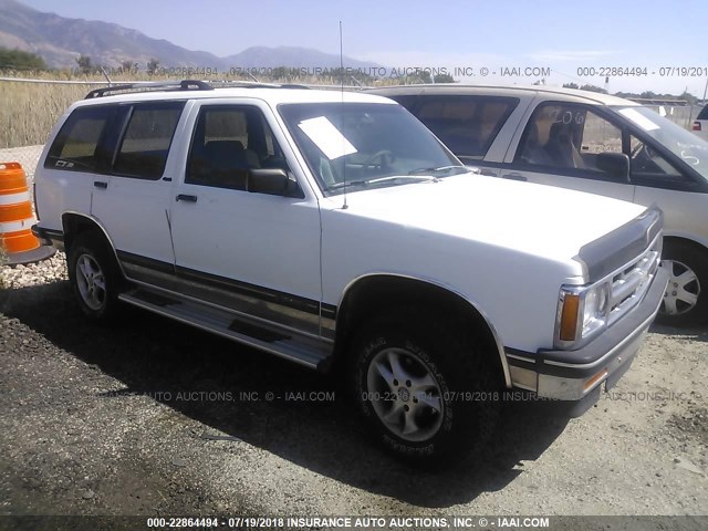 1GNDT13W9P2167400 - 1993 CHEVROLET BLAZER S10 WHITE photo 1