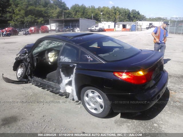 1G8ZY12772Z148008 - 2002 SATURN SC2 BLACK photo 3