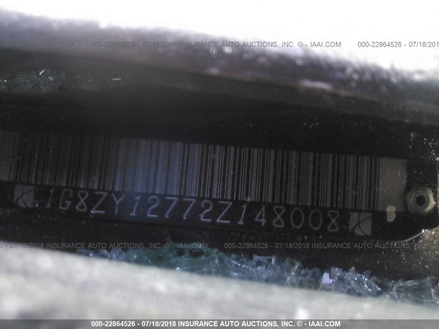 1G8ZY12772Z148008 - 2002 SATURN SC2 BLACK photo 9