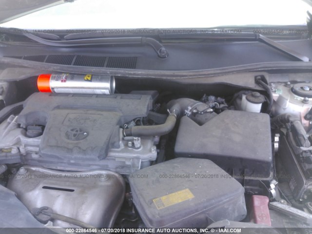 4T1BF1FK3DU269738 - 2013 TOYOTA CAMRY L/SE/LE/XLE Gümüş foto 10