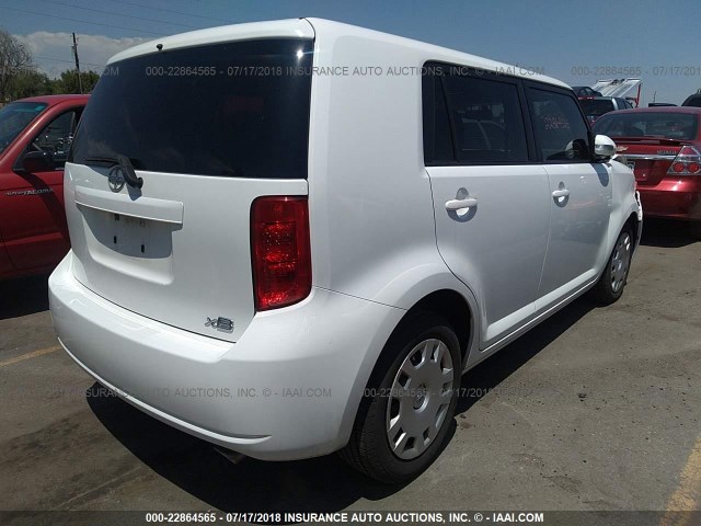 JTLZE4FE5A1117186 - 2010 TOYOTA SCION XB Ақ фото 4