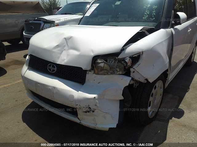 JTLZE4FE5A1117186 - 2010 TOYOTA SCION XB Ақ фото 6