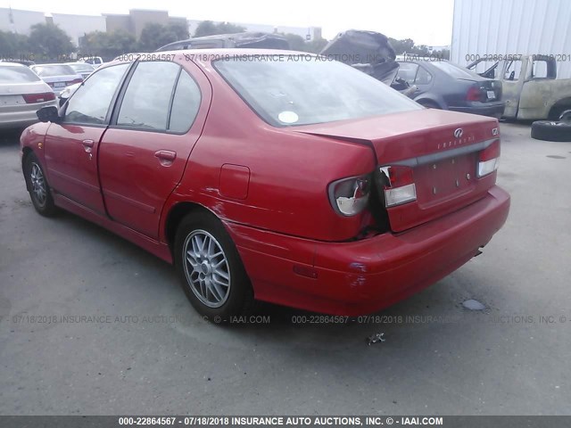 JNKCP11A1XT004345 - 1999 INFINITI G20 RED photo 6