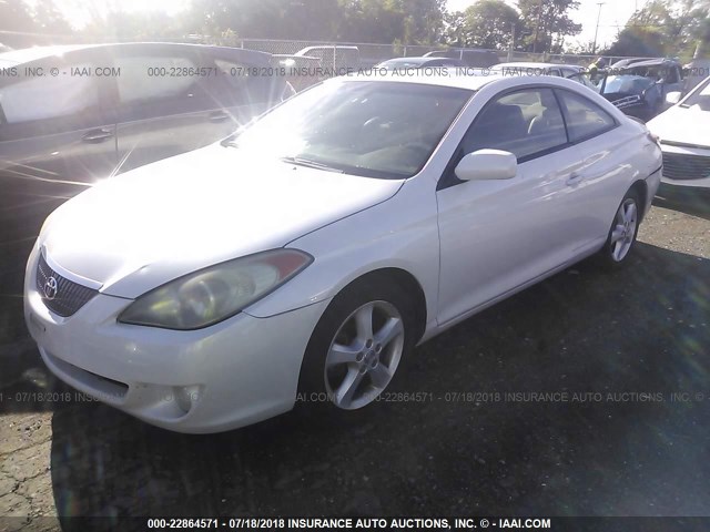 4T1CA30P94U003367 - 2004 TOYOTA CAMRY SOLARA SE/SLE თეთრი ფოტო 2