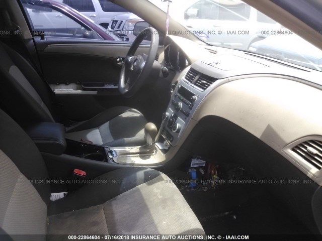 1G1ZG57B09F140186 - 2009 CHEVROLET MALIBU LS ოქროსფერი ფოტო 5