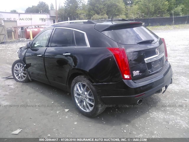 3GYFNGE38ES616174 - 2014 CADILLAC SRX PREMIUM COLLECTION BLACK photo 3