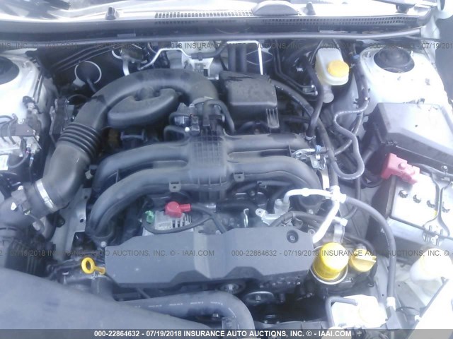 JF2GPADC5G8319749 - 2016 SUBARU CROSSTREK PREMIUM თეთრი ფოტო 10