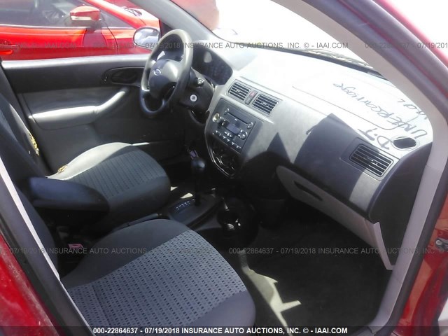 1FAFP34N27W361174 - 2007 FORD FOCUS ZX4/S/SE/SES 红色 照片 5