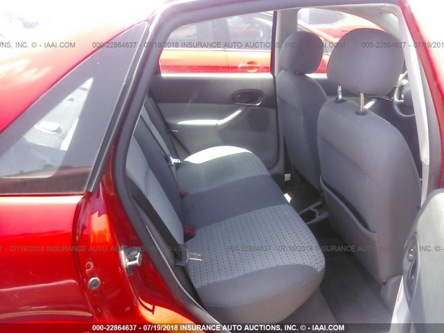 1FAFP34N27W361174 - 2007 FORD FOCUS ZX4/S/SE/SES 红色 照片 8