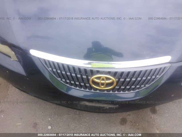 4T1CA38PX4U018061 - 2004 TOYOTA CAMRY SOLARA SE/SLE Mavi foto 10