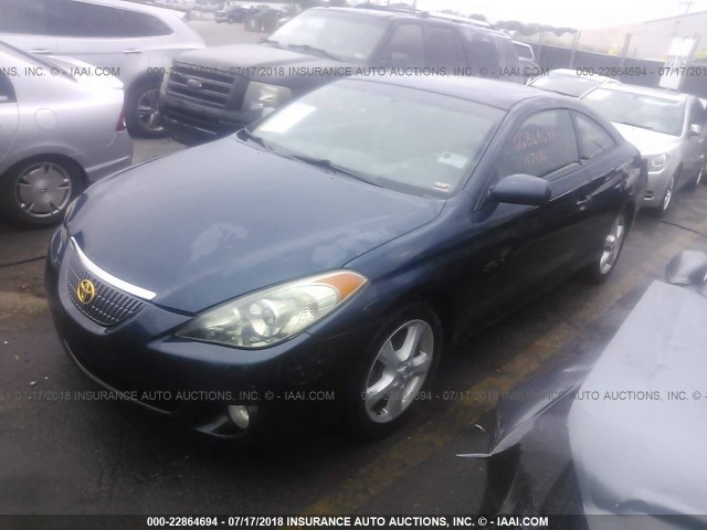 4T1CA38PX4U018061 - 2004 TOYOTA CAMRY SOLARA SE/SLE Mavi foto 2