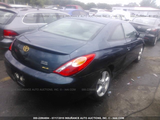 4T1CA38PX4U018061 - 2004 TOYOTA CAMRY SOLARA SE/SLE Mavi foto 4