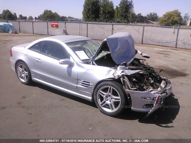 WDBSK75F16F113999 - 2006 MERCEDES-BENZ SL 500 SILVER photo 1