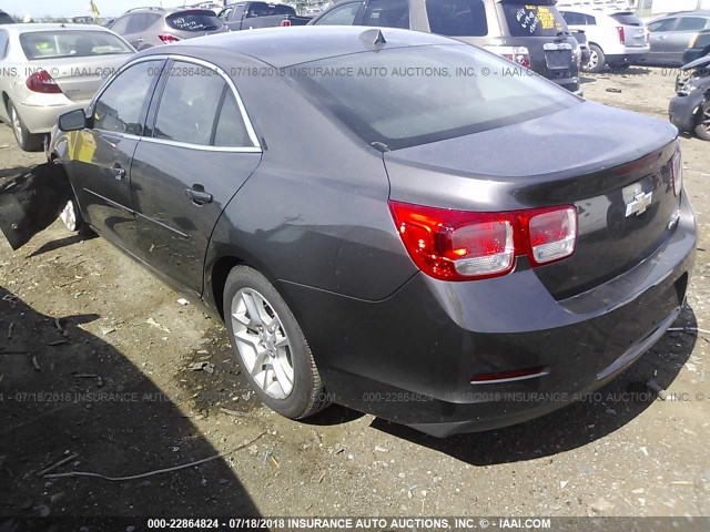 1G11C5SA3DF289692 - 2013 CHEVROLET MALIBU 1LT 灰色 照片 3