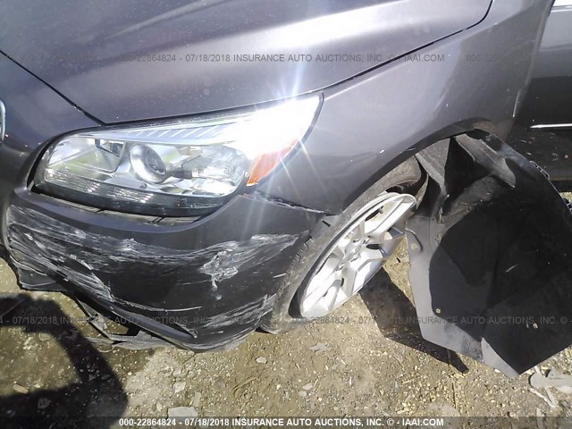 1G11C5SA3DF289692 - 2013 CHEVROLET MALIBU 1LT 灰色 照片 6