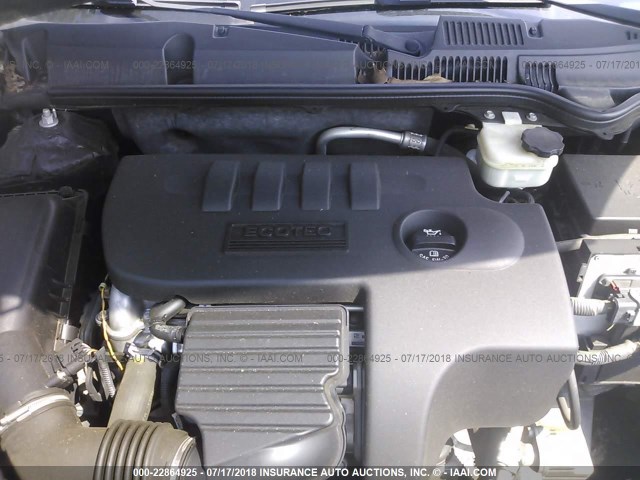 1G8AJ55F16Z204784 - 2006 SATURN ION LEVEL 2 GRAY photo 10