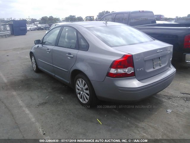 YV1MS390552061527 - 2005 VOLVO S40 2.4I GRAY photo 3