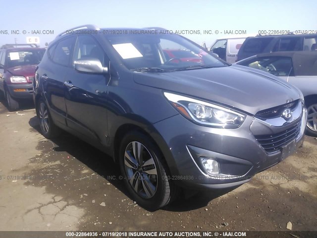 KM8JU3AG7EU893611 - 2014 HYUNDAI Tucson GLS/LIMITED/SE GOLD photo 1