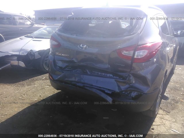 KM8JU3AG7EU893611 - 2014 HYUNDAI Tucson GLS/LIMITED/SE GOLD photo 6