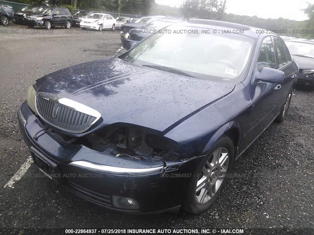 1LNHM87A43Y662332 - 2003 LINCOLN LS BLUE photo 2