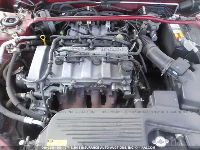 JM1BJ245631105051 - 2003 MAZDA PROTEGE PR5 红色 照片 10