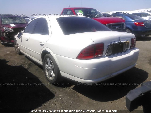 1LNHM87A9YY803533 - 2000 LINCOLN LS 白色 照片 3